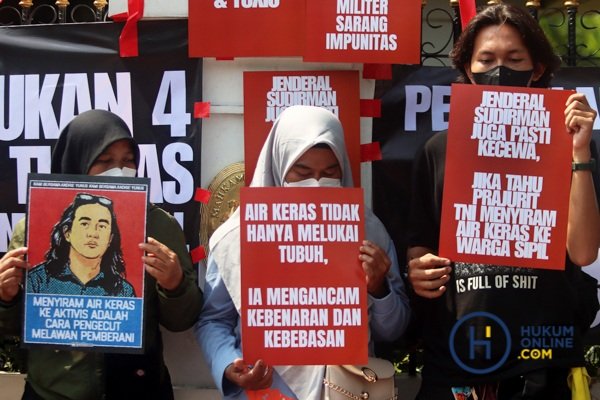 Putusan Banding Peradilan Militer Kasus Andrie Yunus Dinilai Sinyal Bahaya bagi Warga Sipil